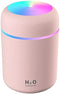 Kamon 300ml Mini Ultrasonic Cool Mist Humidifier, 7 Color LED Night Light, 2 Mist Mode, Auto Shut-Off for Car, Home, Office, Travel (Pink)...
