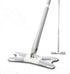 Flat X-Type Floor Mop Heads 360 Degree Squeeze Mop Hand-Free Wash Household Lazy Mop Home Cleaning Tool 2 Pads...