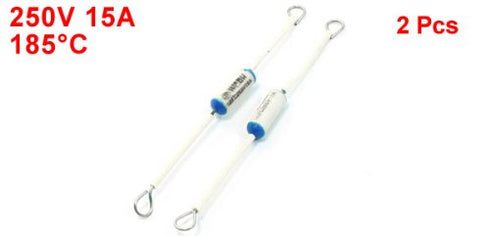 uxcell Electric Rice Cooker Repairing Parts 250V 15A 185 Celsius Fuses 9cm...