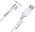 2PACK Charger Cable Compatible with Shibari Mini Halo Vibrator Replacement Charging Cable Accessory for Shibari Mini Halo Vibrator, White-2.2Ft......
