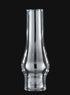 B&P Lamp TINY 1 1/4 Inch Base by 4 1/2 Inch Tall Clear Glass Chimney for Miniature Oil Lamps and Lighting...
