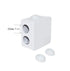 Co. 4" x 4" x 2.75" PVC Waterproof Plastic Junction Conduit Box with Pre Molded 3/4" & 1" Conduit Holes (4" x 4" x 2.75", 1 Pack)...