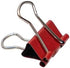 JAM PAPER Colorful Binder Clips - Extra Small - 3/5 Inch (15 mm) - Red Binderclips - 30/Pack...