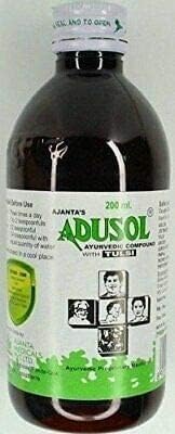 Adusol Ayurvedic Compound With Tulsi, 200 Milliliter(mL)...