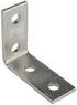 90 Degree 4 Hole Strut Channel Bracket, Silver (No Magnets)...