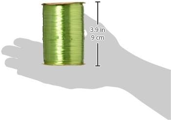 Berwick Wraphia Pearlized Rayon Craft Ribbon, 100-Yard Spool, Jungle Green...
