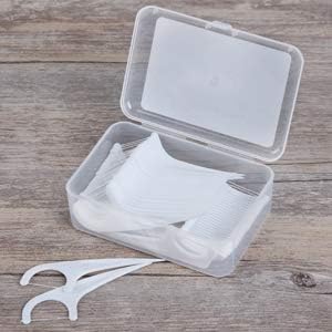 FAMILIFE Floss Picks, 240 Count Unflavored Dental Floss Picks, Tooth Picks Flossers with 4 Travel Handy Cases, Helps to Fight Tooth Decay and Keep...