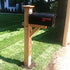 4x4x4 Inches Post Protector with Screws, Inner Size 3.5"x3.5", Protect Mailbox, Deck & Fence Posts from Damage to Lawn Maintenance Equipment, Fit ...