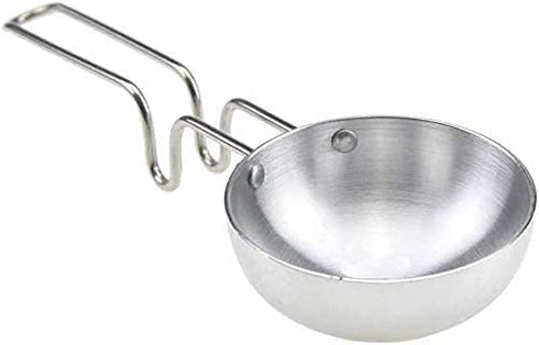 Aluminium Scratch Resistant Coating - Mini Tadka Pan for Eggs, Spices, Melting Butter - and more Tadka Pan,Large Tadka Pan for saag, dal, kadhi, d...