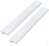 Silicone Kitchen Stove Counter Gap Cover Long & Wide Gap Filler (2 Pack) Seals Spills Between Counters, Stovetops, Washing Machines, Oven, Washer, | Heat-Resistant and Easy Clean (White),25 inches