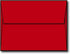 Red A2 Envelopes, 5 3/4 x 4 3/8-100 Envelopes - Desktop Publishing Supplies™ Brand Envelopes...