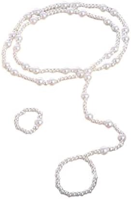 Pearl Barefoot Sandal Foot Jewelry Anklet Bracelet Ankle Chain, 1 Pieces...