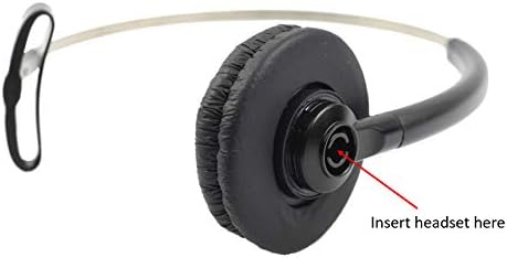for Plantronics Standard Headband 84605 + Extra Cushion Replacement Over-The-Head Headset for Savi CS540 W740 W745 W440 W740-M...