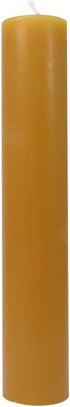 Beeswax Candle Works, 8.5 x 1.5-Inch Pillar, 35-Hour, 100% USA Beeswax...