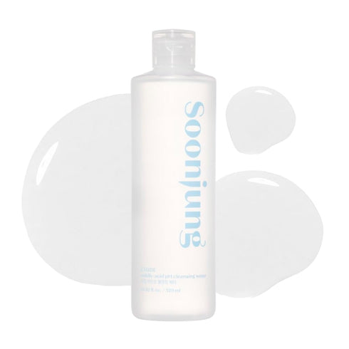 ETUDE SoonJung 5.5 Cleansing Water 320ml (23AD)| Low pH Face Cleanser | Korean Hypoallergenic Skin Care | Removes Makeup and Impurities on the Ski...