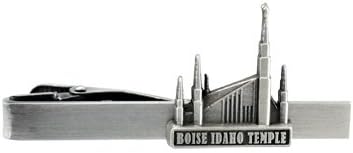 Silver Tie Clip by Ringmasters | LDS Temple Tie Clips for Men with Antique Silver Finish | Suit Accessories for Weddings, Church, & Formal Events ...