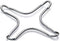Tredoni 2 Gas Stovetop/Hob Ring Reducer for Coffee Makers & Small Pots/Pans, 9.5x9.5cm (Diagonal - 5"//12.5cm)...