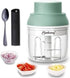 Electric Garlic Chopper Mini, Garlic Masher Mincer Crusher Pepper Chili Nuts Meat Grinder, Food Processor Small with Garlic Peeler And Spoon, 250M...