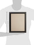 Craig Frames 7171610BK 8.5 x 11-Inch Picture/Poster Frame, Wood Grain Finish, 0.825-Inch Wide, Solid Black...