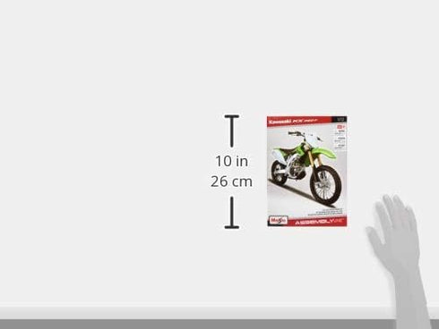 Maisto 1: 12 Al Kawasaki KX 450F (Colors May Vary), Large...