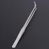 2 Pcs Feeding Tongs?10.6 Inch Stainless Steel Long Tweezers Forceps Straight and Curved Tweezers Set?for Aquarium Reptile, Plant, Snakes, Lizards,...