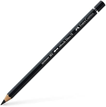Faber-Castell Coloured Pencil A.DUERER 99, Black...