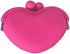 Uhugu Magenta Cute Candy Silicone Key Coin Tray Change Wallet Purse Bag Pouch Case...