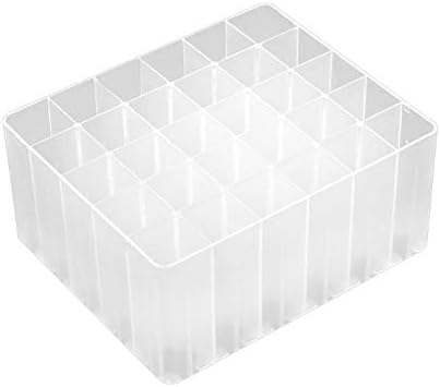 2 Pack 30-Slot Art Markers Pen Holder Desk Stand Organizer Storage Tray Marker Empty Storage Pack(Clear)...