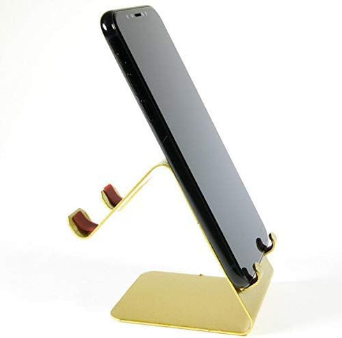 Metal Phone Stand, CoverON Universal Cell Phone Holder Stand for Desk, Home, Office Compatible with iPhone, Android, Galaxy, and All Smartphones -...