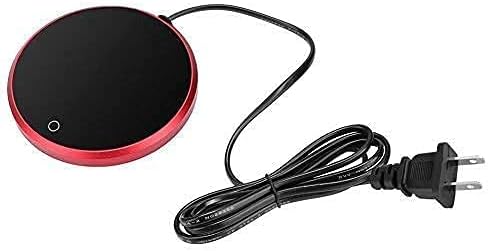 Smart Coffee Warmer, Waterproof Touch Thermostat Heating Coaster Pad for Office Desk Use, Candle Wax Cup Warmer Heating Plate, Warm Pad for Coffee...