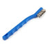 Forney 70488 Wire Brush, Stainless Steel with Plastic Handle, 7-1/4-Inch-by-.006-Inch , Blue...