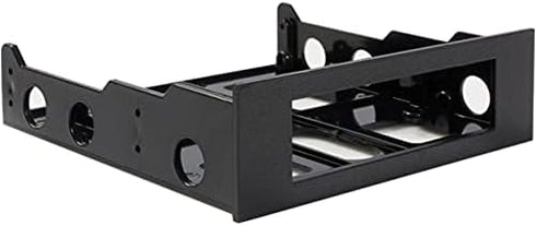 StarTech.com 3.5" to 5.25" Front Bay Mounting Bracket w/ Mounting Screws (BRACKETFDBK),Black...