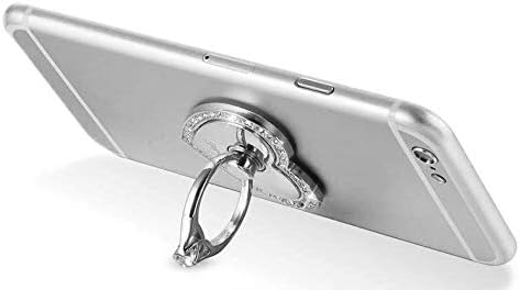 Cell Phone Ring Holder Grip Turns 360° Degrees & 180° Degrees Adjustable to Fit Your Needs Helps Stabilize Phone for Selfies and Wall Hook 4 Color...