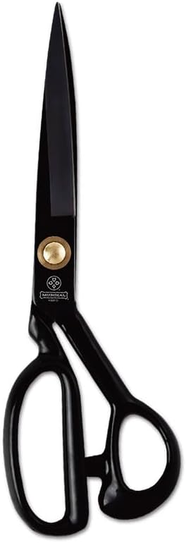Onyx by Mundial, 9-inch Professional Fabric Scissors, Carbon Steel Tailor Scissors with Special Oxidation Prevention Coating, Rubberized Finishing...
