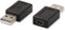 ELECTOP 2 Pack USB 2.0 A Male to USB B Mini 5 Pin Female Adapter Converter...