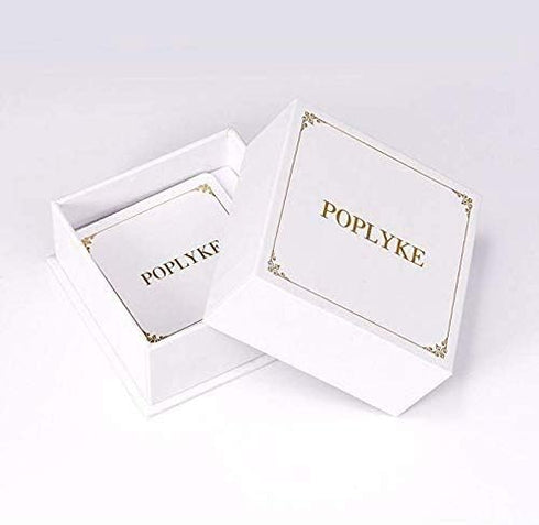 POPLYKE Sister/Mom/Daughter/Grandma/Nana Necklace for Women Sterling Silver Mom/Daughter/Grandma/Nana I love You Forever Love Heart Necklace Jewel...
