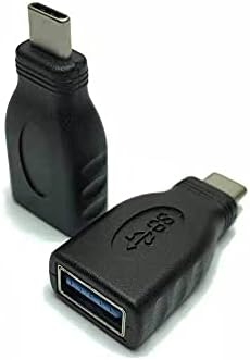 2-in-1 Powered Micro USB OTG Adapter 90 Degree Right Angled with Micro USB Power Charging Port for Streaming TV Stick, Android Phone or Tablet - 2...