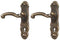 Melody Jane Dollhouse Lever Door Handles Antique Brass Miniature Door Knobs...