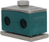 28MM Twin Series Clamp, Polypropylene with Galv Plated Steel Hardware, Weld Mounting...