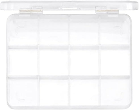 Viking Jack, Empty Makeup Palette Case made for Depotting Makeup/Creams into a Transparent Container, 12 Sections...