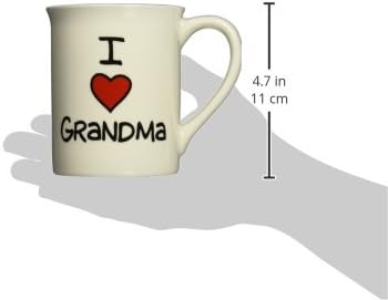 Our Name is Mud “I Heart Grandma” Stoneware Mug, 16 oz....