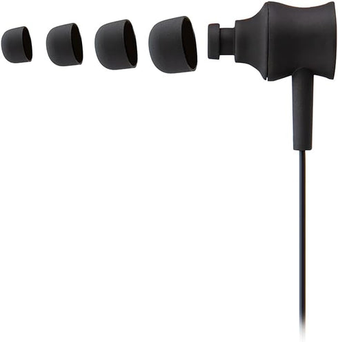 PureGear PureBoom Premium Tangle Free in-Ear Stereo Headphones with Built-in Mic, 3.5mm Wired Earbud for Laptops, Computers, iPhone, Android Phone...