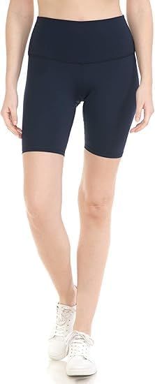 Jessica Simpson Womens Tummy Control Bermuda Short Midnight Blue SM One Size...