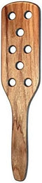 Carpet Beater, Hardwood Paddle with Holes - Clear Finish...