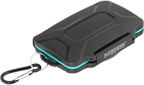 Ruggard Leda Memory Card Case for SD & microSD Cards (Black)...