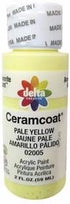 Delta Creative Ceramcoat Acrylic Paint in Assorted Colors (2 oz), 2005, Pale Yellow...
