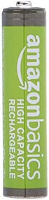 Amazon Basics 24-Pack Rechargeable AAA NiMH High-Capacity Batteries, 850 mAh, Recharge up to 500x Times, Pre-Charged...