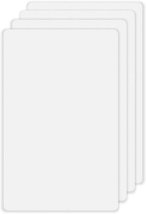 Screwless Blank Wall Plates 1-Gang Blank Switch Outlet Electrical Cover Pate Unbreakable Thermoplastic Faceplate for Decorative Receptacle Outlet ...