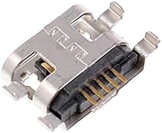 Oiyagai 10Pcs Phone Micro USB Type-B 5 Pin Female SMD Panel Mount Connectors...