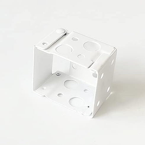 Cutelec Box Mounting Bracket 1set for 1-1/2" Blinds White Color Window Blinds Headrail Bracket...